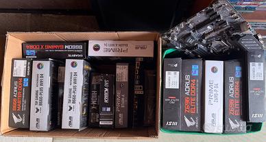 lotto mainboard  + cooler pc desktop non testati