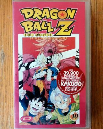 VHS NUOVA - DRAGONBALL Z THE MOVIE n.10 + CARD