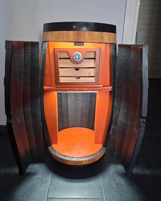 Botte cantinetta/humidor sigari