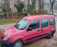 Renault kangoo 1400  gpl benzina