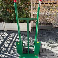 Carrello a due ruore/bravetta