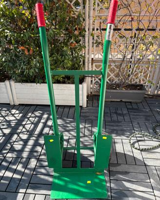 Carrello a due ruore/bravetta