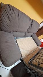 Divano 2 posti con letto