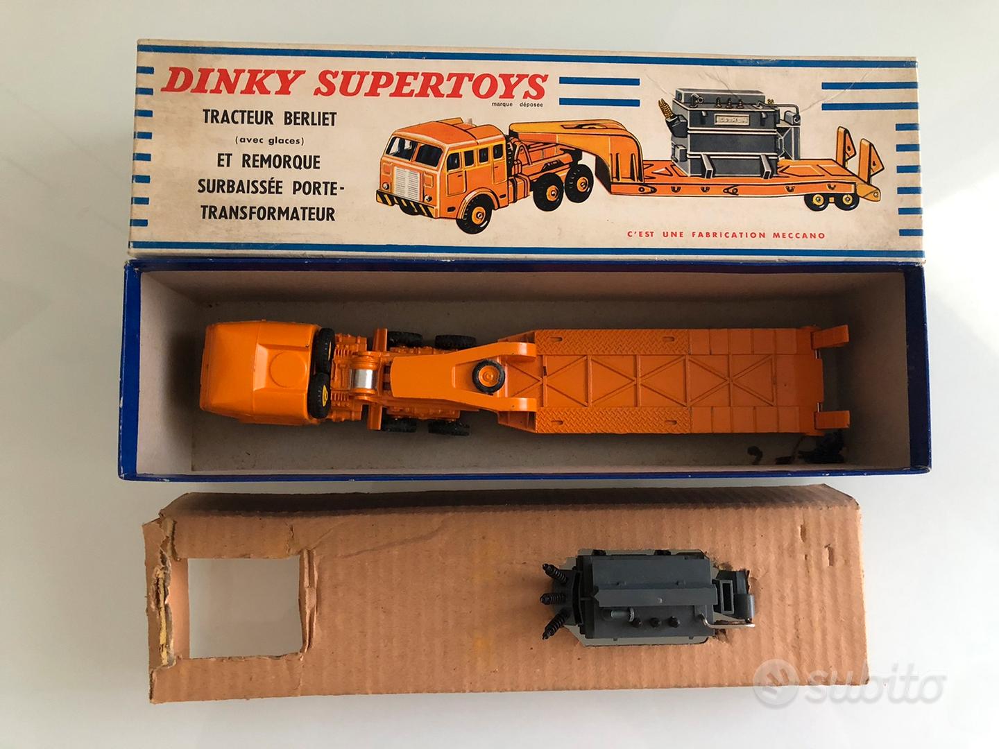 Rare Jouet Dinky Tracteur BERLIET 898 complet + boîte