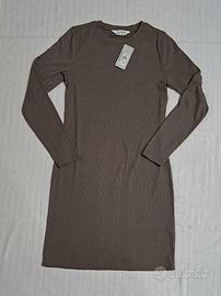 maglia lunga marrone