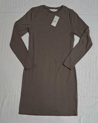 maglia lunga marrone