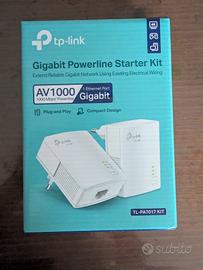 TP-Link Gigabit Powerline Starter Kit AV1000