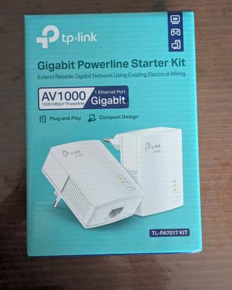 TP-Link Gigabit Powerline Starter Kit AV1000