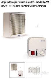Aspiratore per muro o vetro VA 23/9"R aspira 