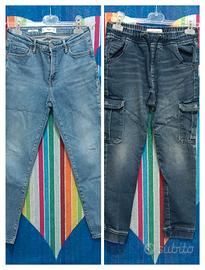 Due Pantaloni Lunghi Da Ragazzo 11/12Y 