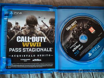 Gioco call of duty WW II ps4