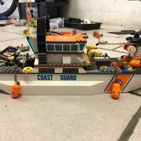Lego guardia costiera - nave completa