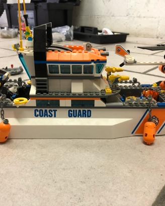 Lego guardia costiera - nave completa