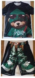 completo bimbo t-shirt bermuda 8 anni
