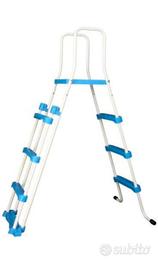 Scaletta per piscina fuori terra h122cm NUOVA