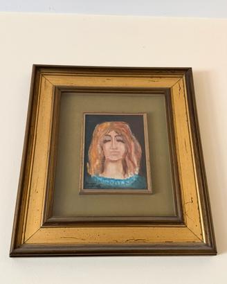 Qaudro Ritratto Femminile - Olio su tela