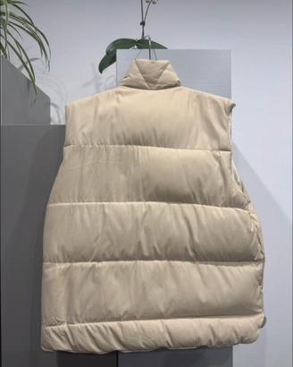 smanicato Museum - gilet Puffer beige