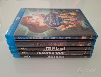 Lotto 5 Film Blu-ray - Classici Disney e Azione