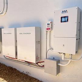 Fotovoltaico 10kw kit impianto accumulo 6kw litio