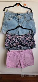 n.3 PANTALONCINI CORTI TG.44/46