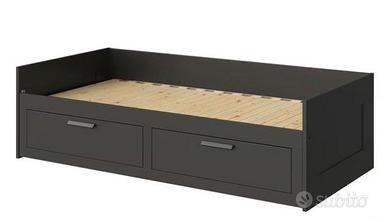 Divano letto IKEA con 2 cassetti