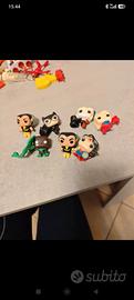 Lotto 7 mini figure Funko DC Comics