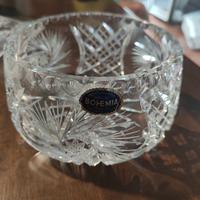 porta bonbon in cristallo Boemia