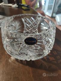 porta bonbon in cristallo Boemia