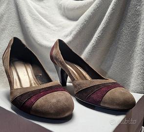 scarpe basse scamosciate 