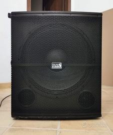 Coppia Subwoofer Attivi Italian Stage S118A 700W