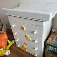 Fasciatoio cassettiera per neonato Foppapedretti