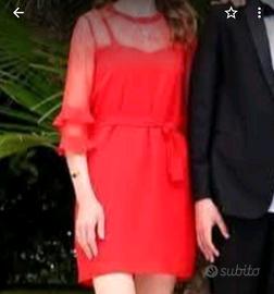 vestito rosso Euforia