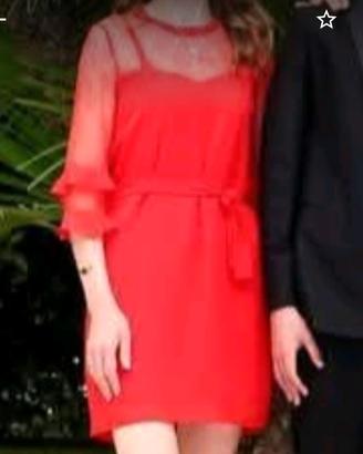 vestito rosso Euforia