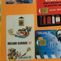 lotto di schede telefoniche straniere 