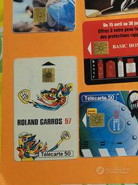 lotto di schede telefoniche straniere 