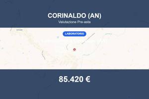 Immobile in asta di 1306 m² a Corinaldo
