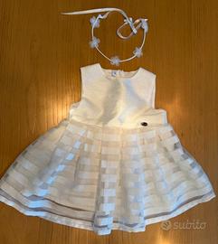 Vestito cerimonia bambina 9 mesi