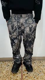 Pantalone Cargo Camo Custom streetwear Y2K