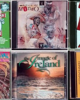 Stock/lotto Cd -Cantautori Italiani-Musica latina