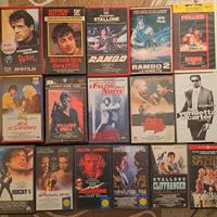 16 Vhs grandi film Action Sylvester Stallone .