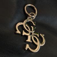 Portachiavi Guess in acciaio