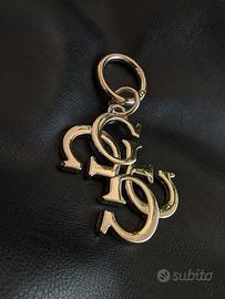 Portachiavi Guess in acciaio