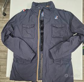 Giacca Kway Ripstop Marmotta - Blu - Tg. XL