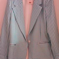 Giacca primaverile / autunnale a quadretti