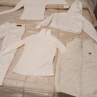 abbigliamento bianco da donna 