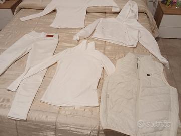 abbigliamento bianco da donna 
