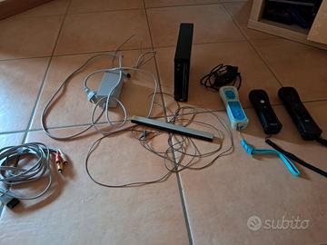 Nintendo Wii completa colore nero