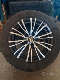 Set 4 Cerchi in Lega MSW (by OZ) 16" + Gomme Inver