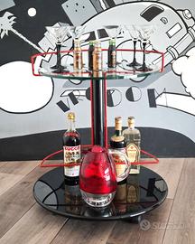 Carrello bar postmoderno, anni '80