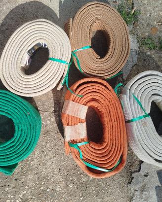 lotto 5 cinture arti marziali/karate ,ecc. 